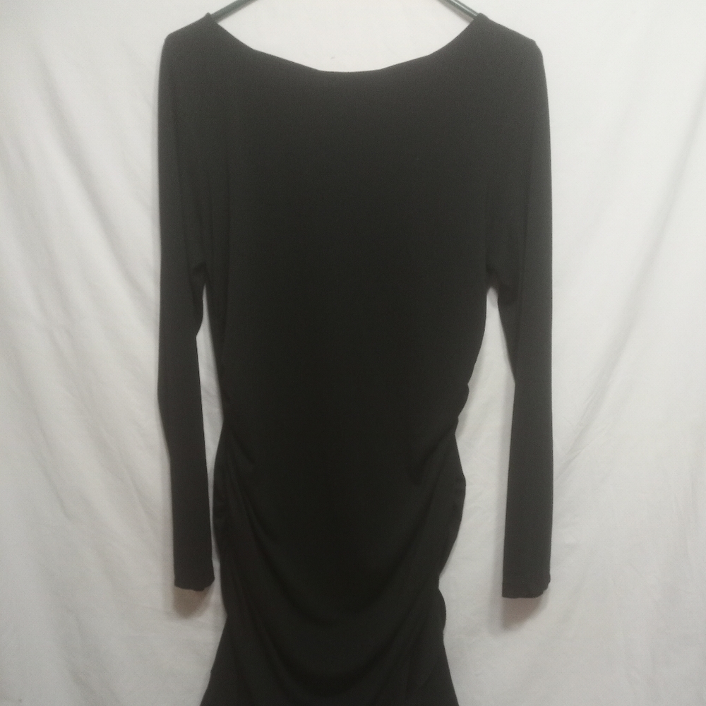 BLACK MINI DRESS SIZE LARGE WOMEN